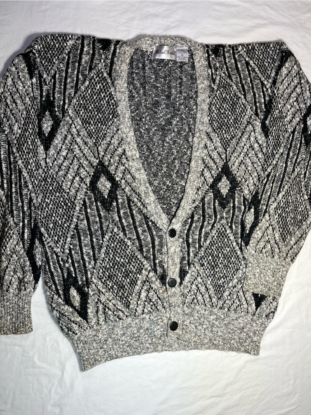 Men’s XL Vintage Michael Gerald Cardigan